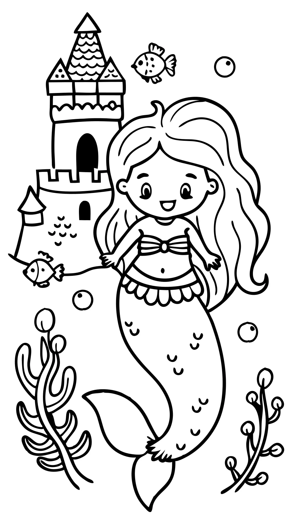 coloriages imprimables gratuits des sirènes